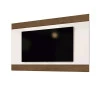Painel Para TV até 55 Polegadas Merlot 135 EDN Off White/Naturale