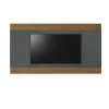 Painel Para TV até 65 Polegadas Merlot 180 EDN Grafite/Naturale