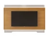 Painel Para TV 75 Polegadas Com LED 2.1 Koly EAX Móveis Off White/Tauari