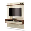 Painel Para TV até 50 Polegadas Milano EDN Off White/Naturale