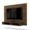 Painel Para TV 43 Polegadas Fox EDN Nogal Acetinado