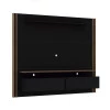 Painel Para TV Até 65 Polegadas Toronto 1.8 Gelius Preto/Madeirado