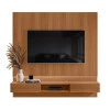 Painel Para TV 70 Polegadas 180cm Com LED Paris Lukaliam Jequitiba