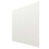 Placa Painel Ripado Nobre 250cm x 250cm Gelius Branco
