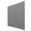 Placa Painel Ripado Nobre 250cm x 250cm Gelius Cinza