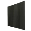 Placa Painel Ripado Nobre 250cm x 250cm Gelius Grafite