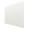 Placa Painel Ripado Nobre 300cm x 250cm Gelius Branco