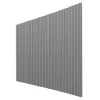 Placa Painel Ripado Nobre 300cm x 250cm Gelius Cinza