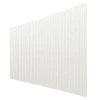 Placa Painel Ripado Nobre 350cm x 250cm Gelius Branco