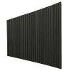 Placa Painel Ripado Nobre 350cm x 250cm Gelius Grafite