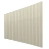 Placa Painel Ripado Nobre 350cm x 250cm Gelius Off White