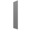 Placa Painel Ripado Nobre 50cm x 250cm Gelius Cinza