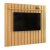 Painel Ripado Para TV 75 Polegadas 180 x 170 Brise EDN Freijo