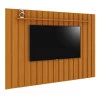 Painel Ripado Para TV 75 Polegadas 217 x 170 Brise EDN Cedro