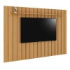 Painel Ripado Para TV 75 Polegadas 217 x 170 Brise EDN Freijo