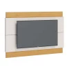 Painel Para TV 50 Polegadas Classic 1.4 Imcal Off White/Nature