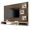Painel Para Sala TV até 42 Viena RV Móveis Freijó/Off White