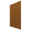 Placa Painel Ripado Nobre 150cm x 250cm Gelius Castanho