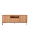 Rack Bancada Sala 183cm Para TV 75 Polegadas Gliss 1.83 Lukaliam Jequitiba