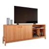 Rack Bancada Sala 183cm Para TV 75 Polegadas Sunny 1.83 Lukaliam Jequitiba