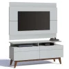 Rack com Painel Para TV Classic Mais 2G 1.4 Imcal Branco