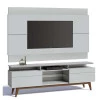 Rack com Painel Para TV Classic Mais 2G 1.8 Imcal Branco