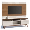 Rack com Painel Para TV Classic Mais 2G 1.8 Imcal Freijo/Off White