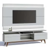 Rack com Painel Para TV Classic 2G Mais 2.2 Com LED Imcal Branco