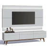 Rack com Painel Para TV Classic 3G 2.2 Com LED Imcal Branco