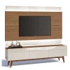 Rack com Painel Para TV Classic 3G 1.8 Com LED Imcal Freijo/Off White