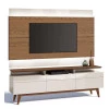 Rack com Painel Para TV Classic Mais 3G 1.8 Com LED Imcal Freijo/Off White