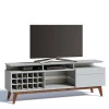 Rack Para Sala TV 65 Polegadas Classic Mais AD 1.8 Imcal Branco