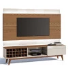 Rack com Painel Para TV Classic AD 2.2 Com LED Imcal Freijo/Off White