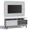 Rack com Painel Para TV Classic Mais AD 1.4 Imcal Branco
