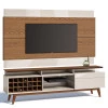 Rack com Painel Para TV Classic AD Mais 2.2 Imcal Freijo/Off White