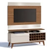 Rack com Painel Para TV Classic Mais AD 1.4 Imcal Freijo/Off White