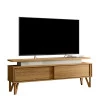Rack Para TV 65 Polegadas 1.6 Zacat EAX Móveis Freijo/Off White