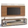Rack Opera Espelho com Painel Para TV Classic 2.2 Imcal Freijo/Off White