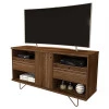 Rack Bancada Para TV 55 Polegadas 5353 JB Bechara Canela