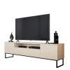 Rack Para Sala 2.0 Para TV 75 Pol Iron EAX Móveis Off White