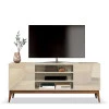 Rack Para Sala de TV 60 Polegadas 160cm Titan EDN Off White