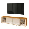 Rack Para TV 1.80cm 75 Polegadas Thor 1.8 EDN Cedro/Off White