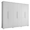 Guarda Roupa Casal 6 Portas 271cm Canada RV Móveis Branco