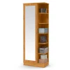 Sapateira Com Porta de Espelho 182 x 68 x 36 Lisboa Patrimar Cinomomo