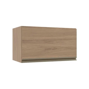 Módulo Armário Aéreo 60cm Porta Basculante 100% MDF Cozinha Modulada Gold Robel Hanover/Hanover