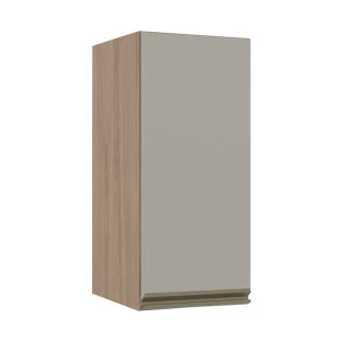 Módulo Armário Aéreo 68x30 1 Porta 100% MDF Cozinha Modulada Gold Robel Hanover/Fendi