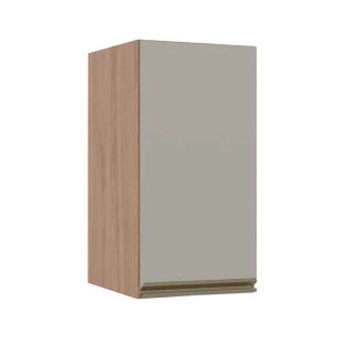 Módulo Armário Aéreo 68x35 1 Porta 100% MDF Cozinha Modulada Gold Robel Hanover/Fendi