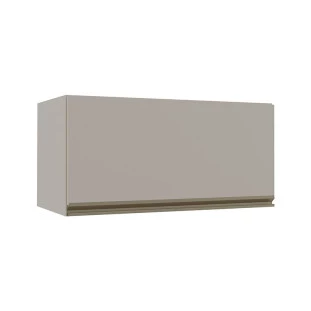 Módulo Armário Aéreo 70cm Porta Basculante 100% MDF Cozinha Modulada Gold Robel Fendi/Fendi