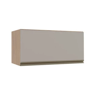 Módulo Armário Aéreo 70cm Porta Basculante 100% MDF Cozinha Modulada Gold Robel Hanover/Fendi