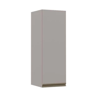 Módulo Armário Aéreo 88x30 1 Porta 100% MDF  Cozinha Modulada Gold Robel Fendi/Fendi